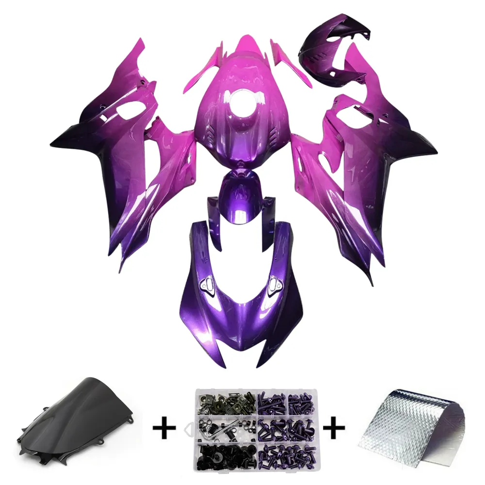 Injection Fairing Kit Bodywork Plastic ABS fit Yamaha YZF-R6 2017-2023
