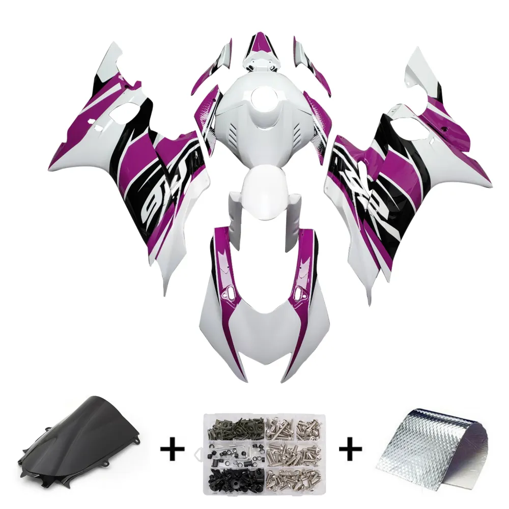 Injection Fairing Kit Bodywork Plastic ABS fit Yamaha YZF-R6 2017-2023