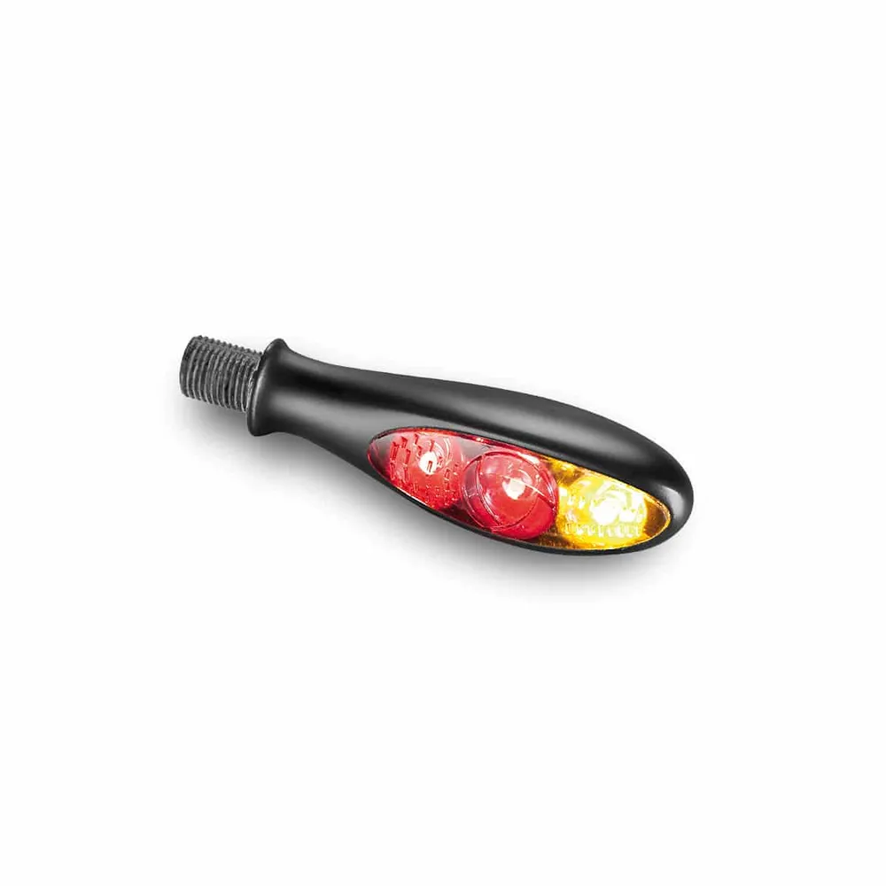 Kellermann Micro S DF Dark 3 i 1 Mini LED Bakljus MC