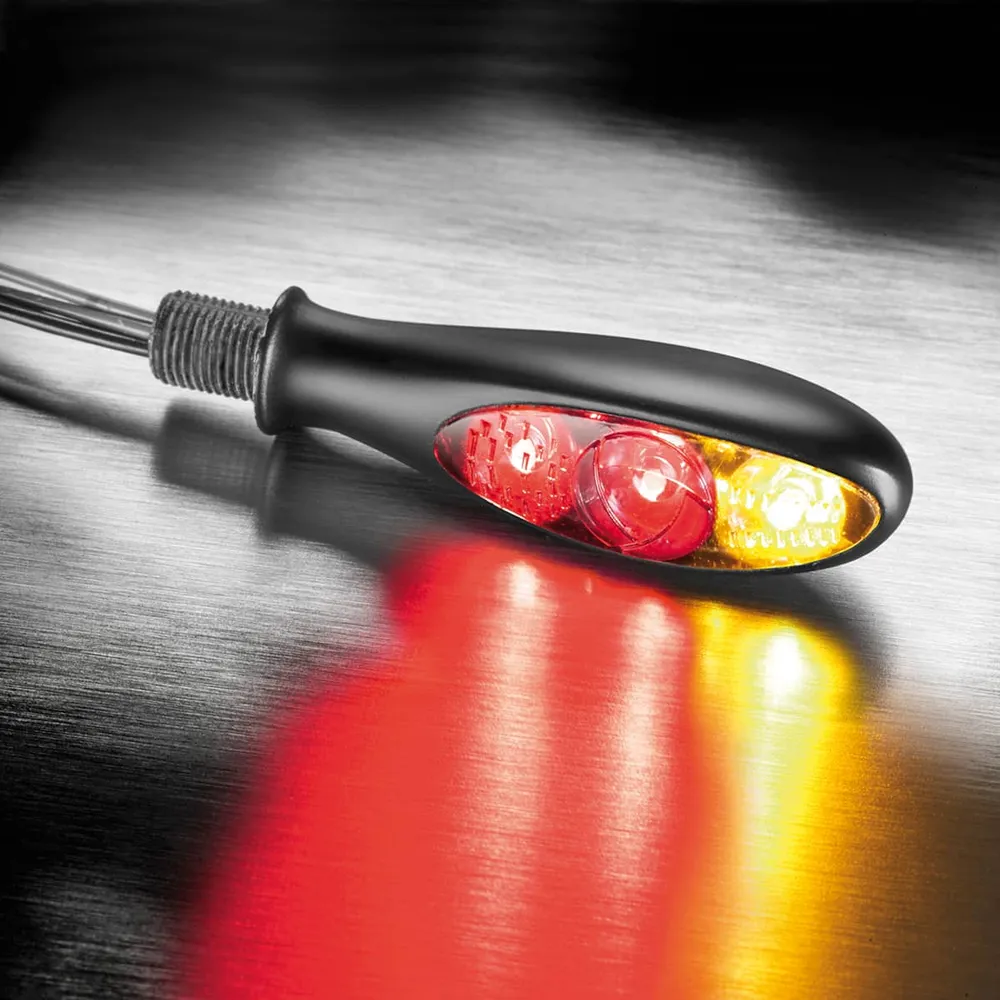 Kellermann Micro S DF Dark 3 i 1 Mini LED Bakljus MC