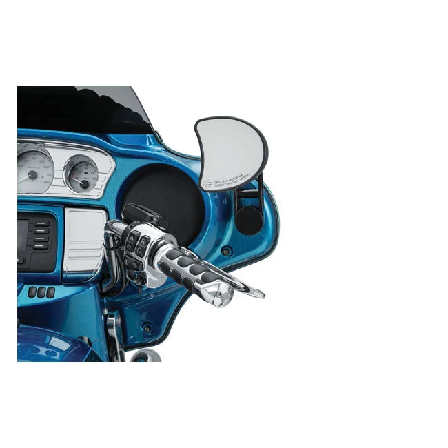 Kuryakyn Batwing Adjustable Drop Mirror Mount FLHX Street Glide 14-21