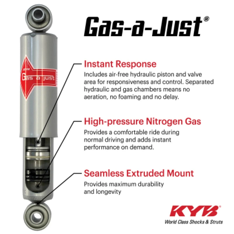 KYB 14-18 Ford Transit Connect Gas--Just Shock - Rear