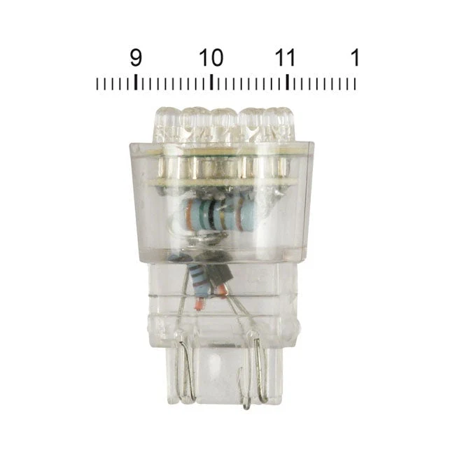 LED Lampa 3157 Klar
