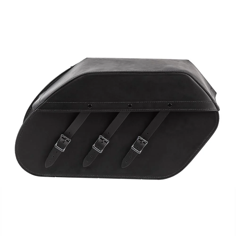 Ledrie Reinforced Rigid Multi Buckle 40L Sidoväskor Skinn MC