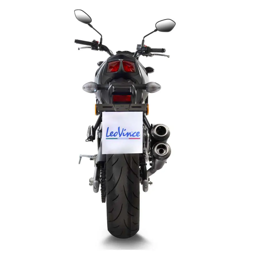 LeoVince GP Dual Slip-On Ljuddämpare till Suzuki
