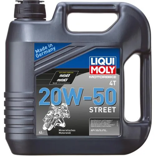 Liqui Moly Motorolja Mineral 4T 20W-50 Street 1L