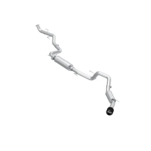 MBRP 2024 Toyota Tacoma T304 Stainless Steel 3in Cat-Back Single Side Exit Carbon Fiber Tip