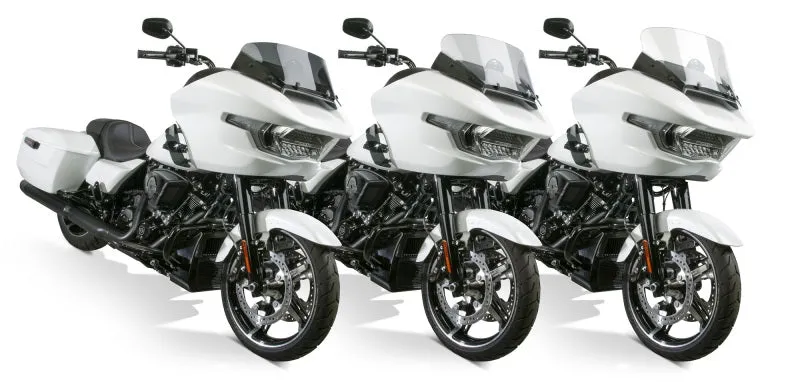 National Cycle 24+ Harley-Davidson FLT/ 23 FLT CVO V-Stream Quantum Plus Tall Windshield- Clear