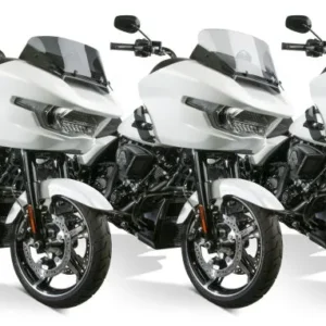 National Cycle 24+ Harley-Davidson FLT/ 23 FLT CVO V-Stream Quantum Plus Short Windshield- Dk. Tint