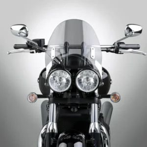 National Cycle 87+ Honda VT750C/CMX1100/ 05-16 Yamaha XVZ1300 Hand Deflectors-Lt. Tint
