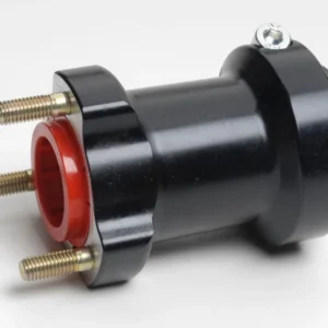 Nav bak 40mm x 95 svart, Aluminium