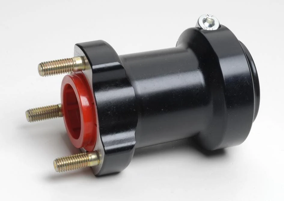 Nav bak 40mm x 95 svart, Aluminium