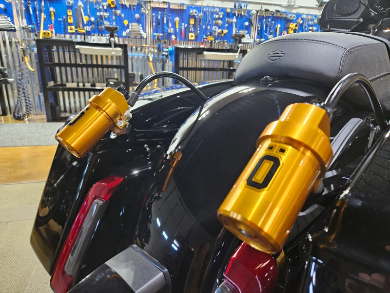 Ohlins 14-26 Harley FL Touring STX 36 Twin Blackline 13in Shocks Min 250lb- Max 575lb
