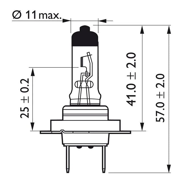 Philips CityVision Moto MC Lampa H7 55W