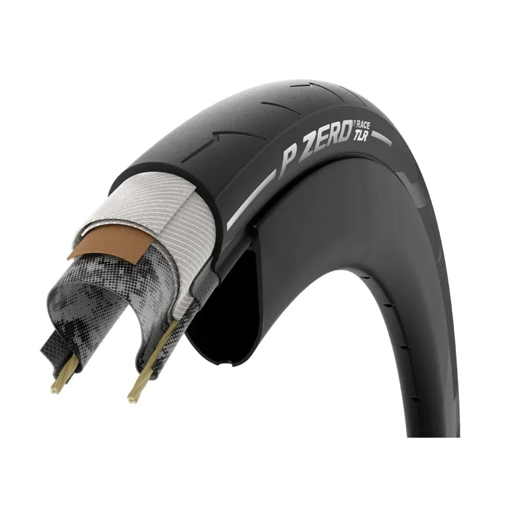 PIRELLI P ZERO RACE TLR 700c Tubeless Ready Blue däck