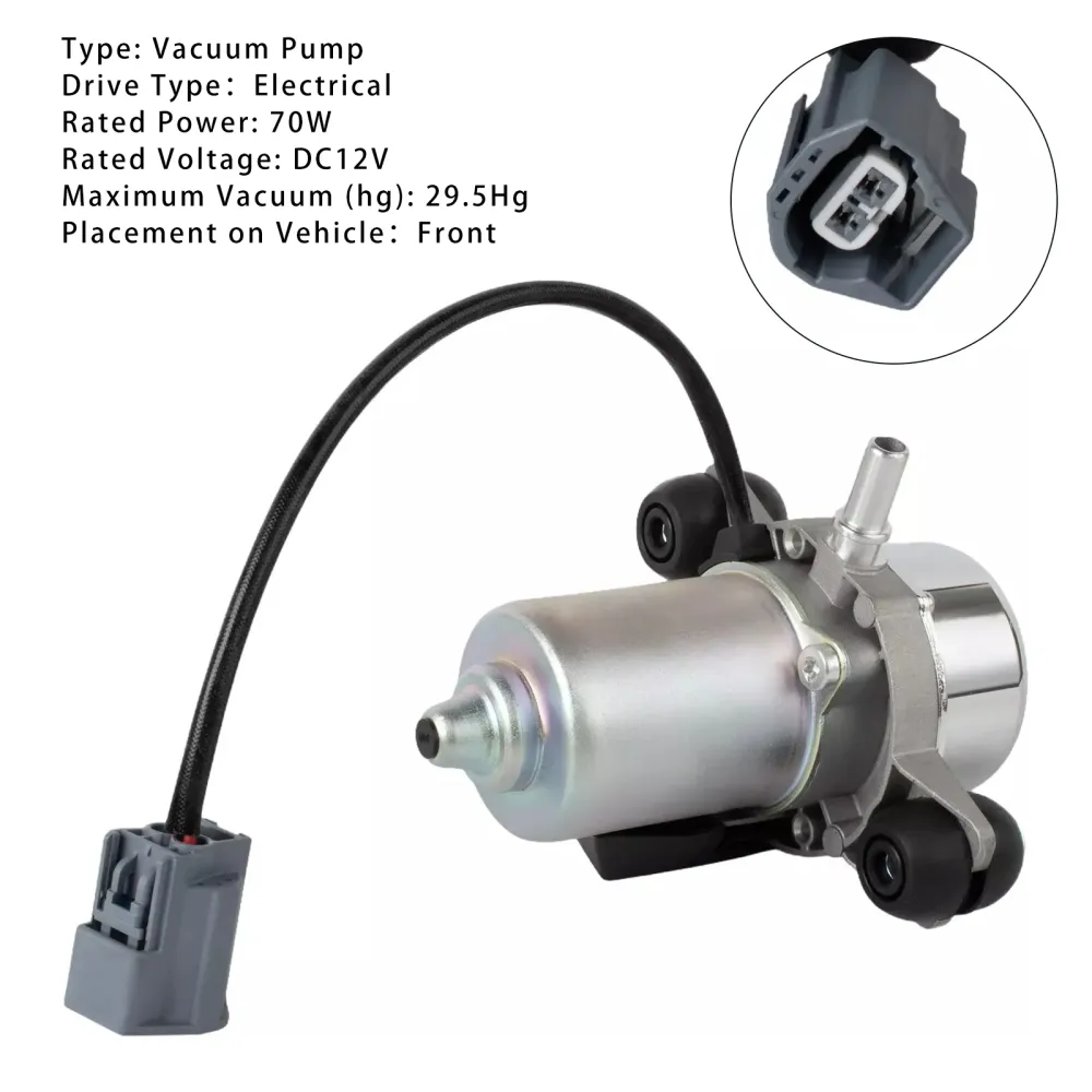 Power Brake Booster Auxiliary Electric Vacuum Pump Assembly för Volvo