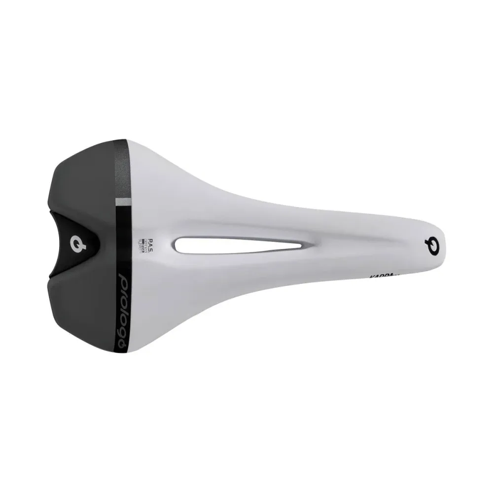 PROLOGO KAPPA PAS Sadel 147 mm bredd T2.0 skenor Vit
