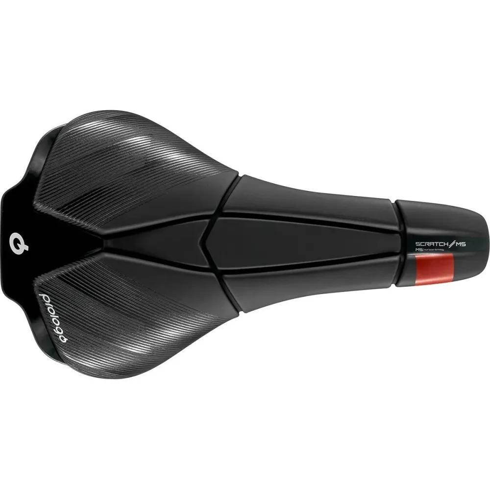 PROLOGO SCRATCH M5 AGX RAILS kolfibersadel 140 mm bred Svart