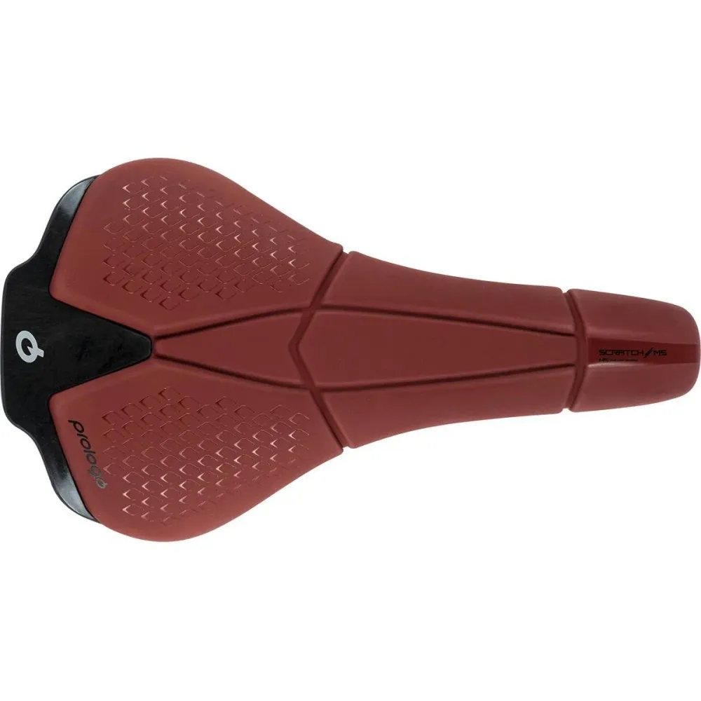 PROLOGO SCRATCH M5 Sadel Tirox skenor 140 mm bredd Röd
