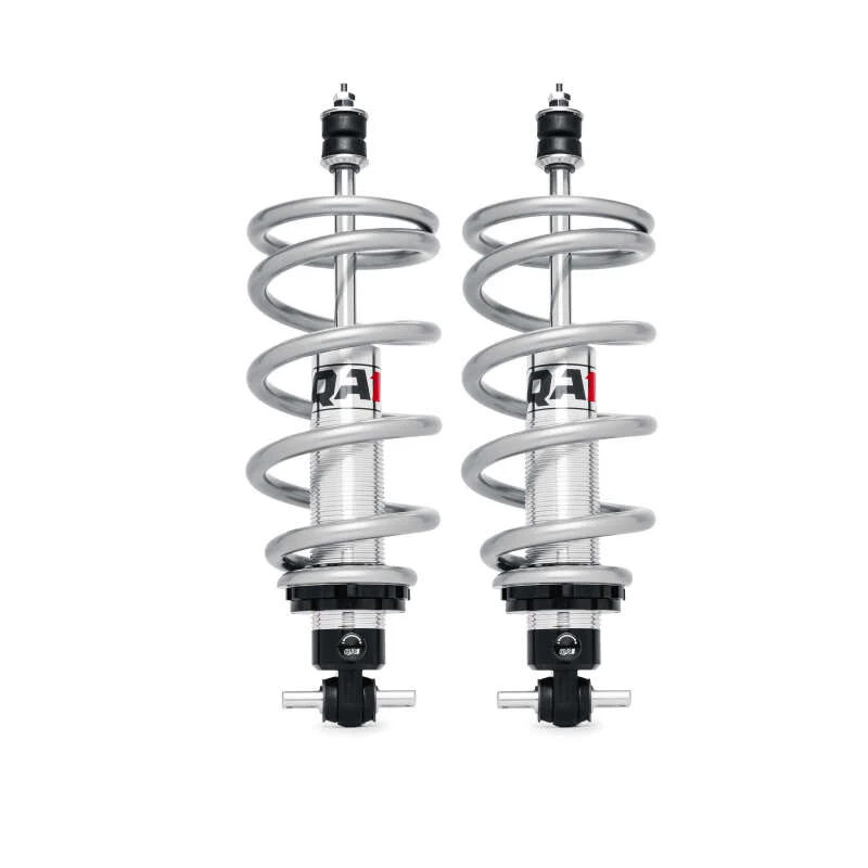 QA1 GM Pro Front Coil-Over System - Single Adj. - 10in x 650lbs/ - Flat Large - Aluminum