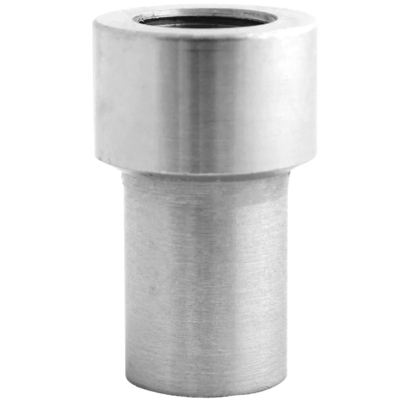 QA1 Tube Adapter - 3/4in OD - Smooth - Right Hand - 3/8-24 Thread .065 Wall - Alloy