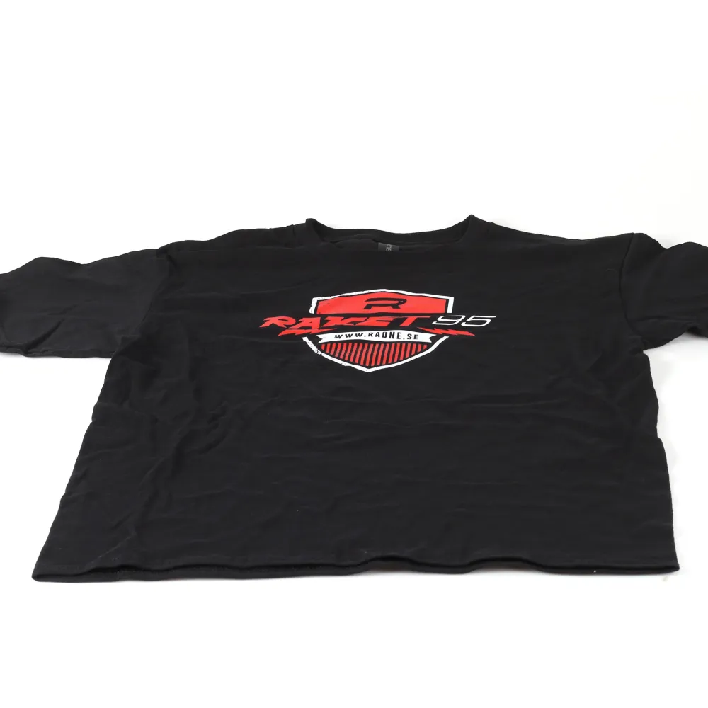 Raket T-shirt svart Barn XL