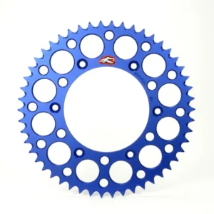 Renthal 21-23 Husqvarna TC 85 Rear Grooved Sprocket - Blue 428-46P Teeth