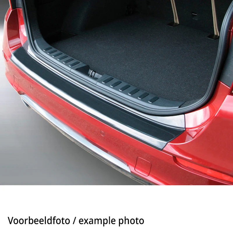 RGM, Bakre stötfångarskydd, ABS-plast, passar Mini One/Cooper/Cooper S (F56) (3-dörrars) FL 2021- Carbon Look