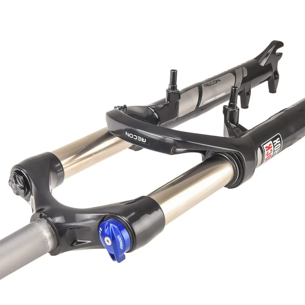 ROCKSHOX RECON SILVER TK 26 SoloAir 9x100 mm rak gaffel Svart