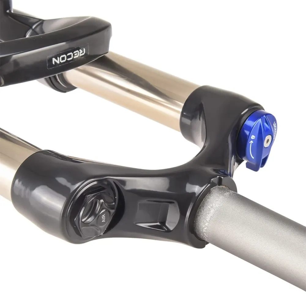 ROCKSHOX RECON SILVER TK 26 SoloAir 9x100 mm rak gaffel Svart