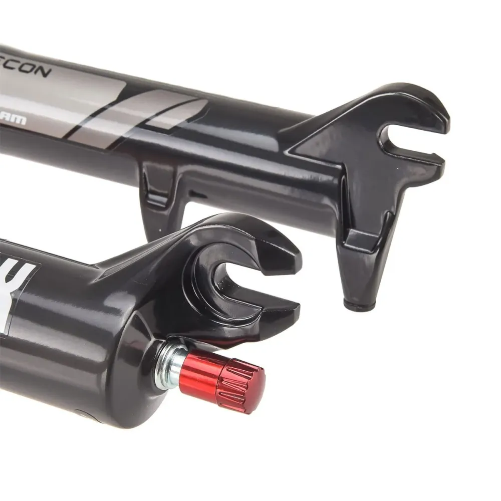 ROCKSHOX RECON SILVER TK 26 SoloAir 9x100 mm rak gaffel Svart