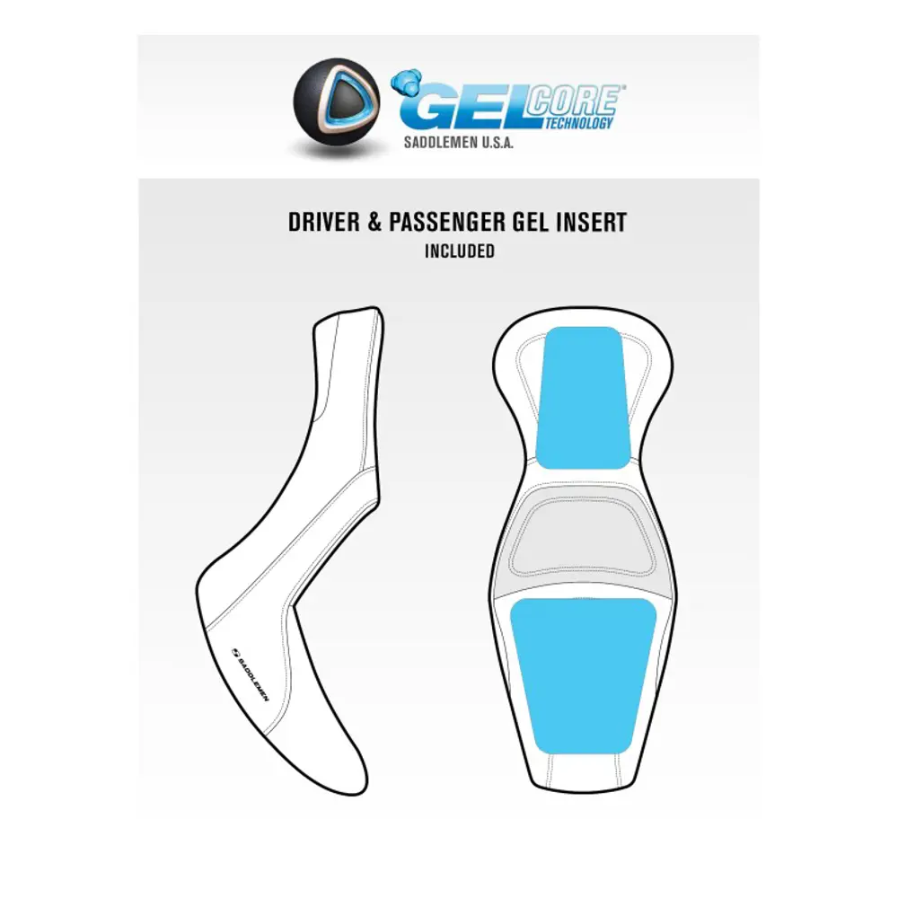 Saddlemen Explorer Sadel till Yamaha