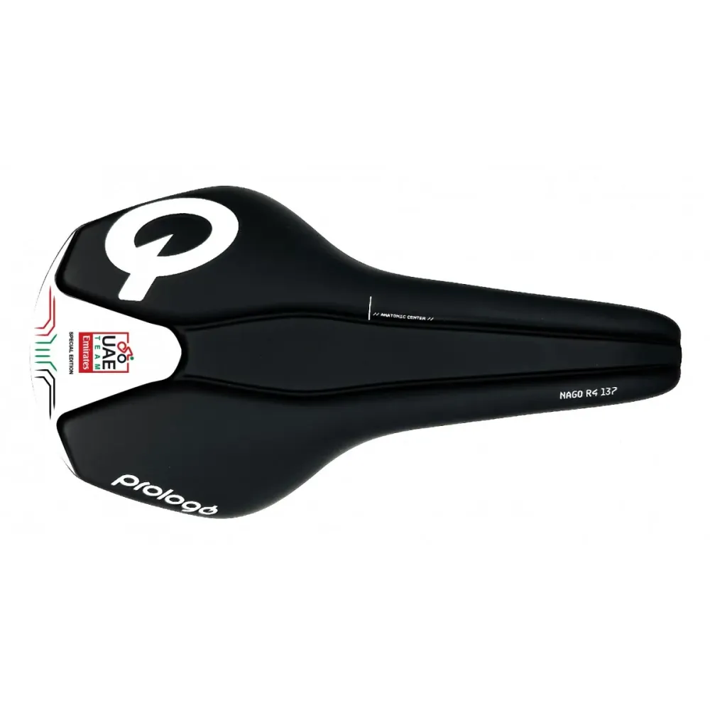 Sadel PROLOGO NAGO R4 Bredd 137 mm Skänklar Tirox UAE