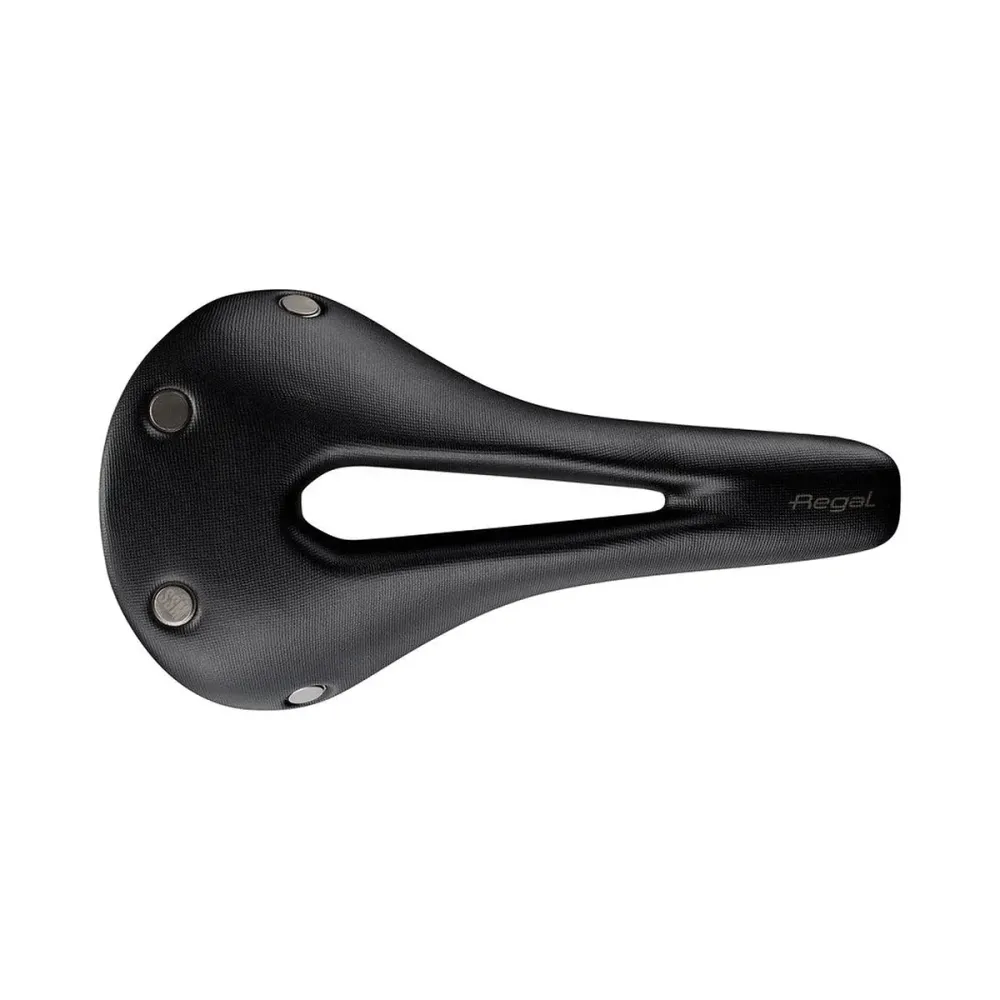 Sadel SAN MARCO REGAL SHORT OPEN-FIT DYNAMIC S2 Bredd 140 mm Skenor Mangan