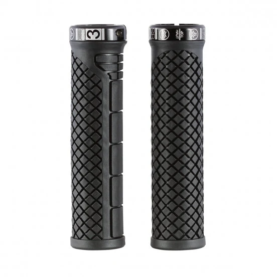 SB3 SHARK Lock-On grepp 132 mm Svart