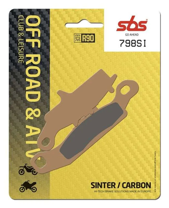 SBS 798SI bromsbelägg sintrade/kolfiber för terräng