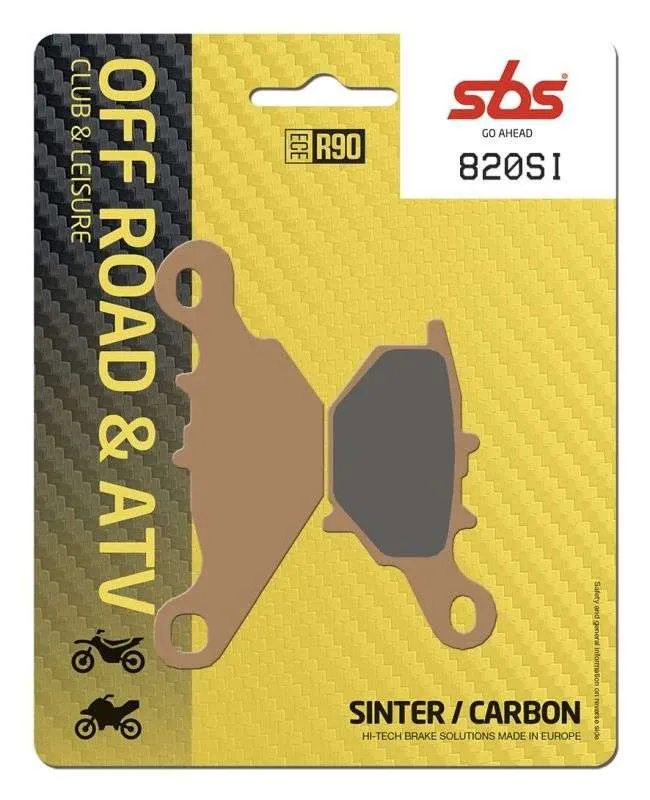 SBS 820SI bromsbelägg – Sinter/kolfiber för terrängkörning