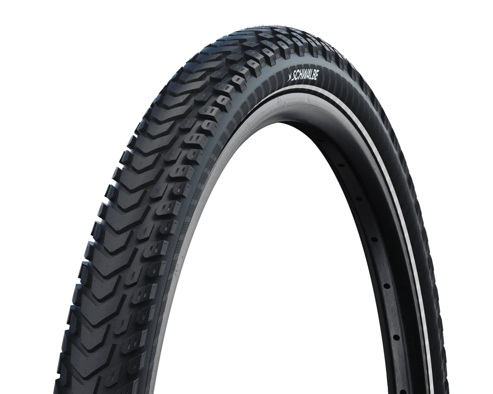 SCHWALBE MARATHON MONDIAL 700x57 ADDIX V-Guard Reflex TubeType Soft Black däck