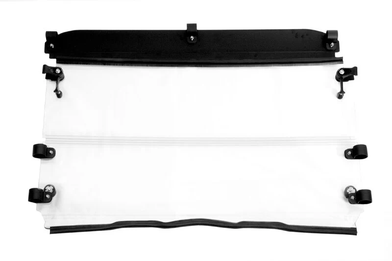 Seizmik 10-14 Polaris 400-570 Ranger Mid-Size - 1.75 . Versa-Fold Windshield - UV Resistant Poly