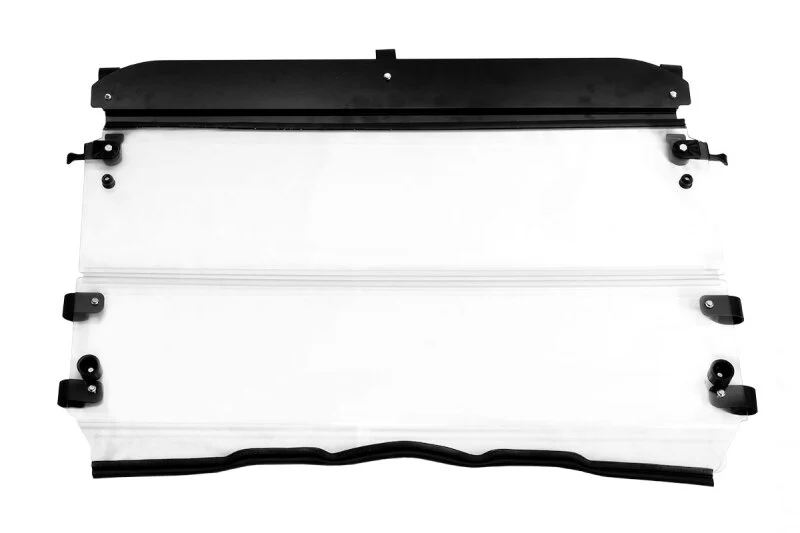 Seizmik 10-14 Polaris 400-570 Ranger Mid-Size - 1.75 . Versa-Fold Windshield - UV Resistant Poly