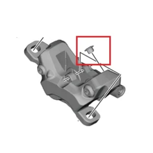 SHIMANO Avluftningsskruvlock BR-R9270/8170/7170