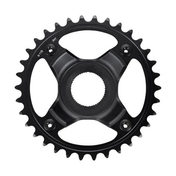 SHIMANO SM-CRE70-B 9/10/11V Mono-kedjekrans för elcyklar 55 mm