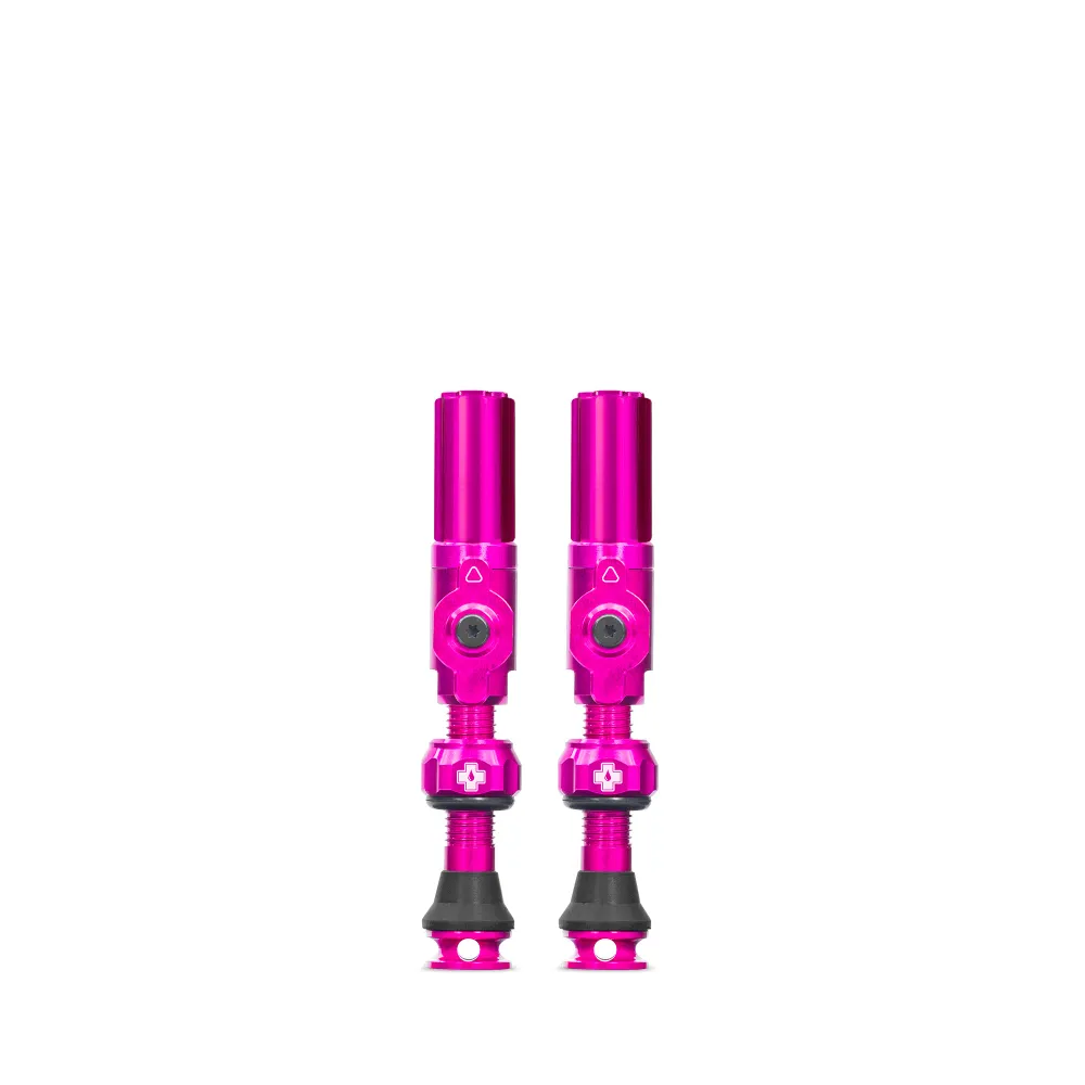 Slanglösa ventiler MUC-OFF Big Bore Hybrid (Schrader) Medium Pink
