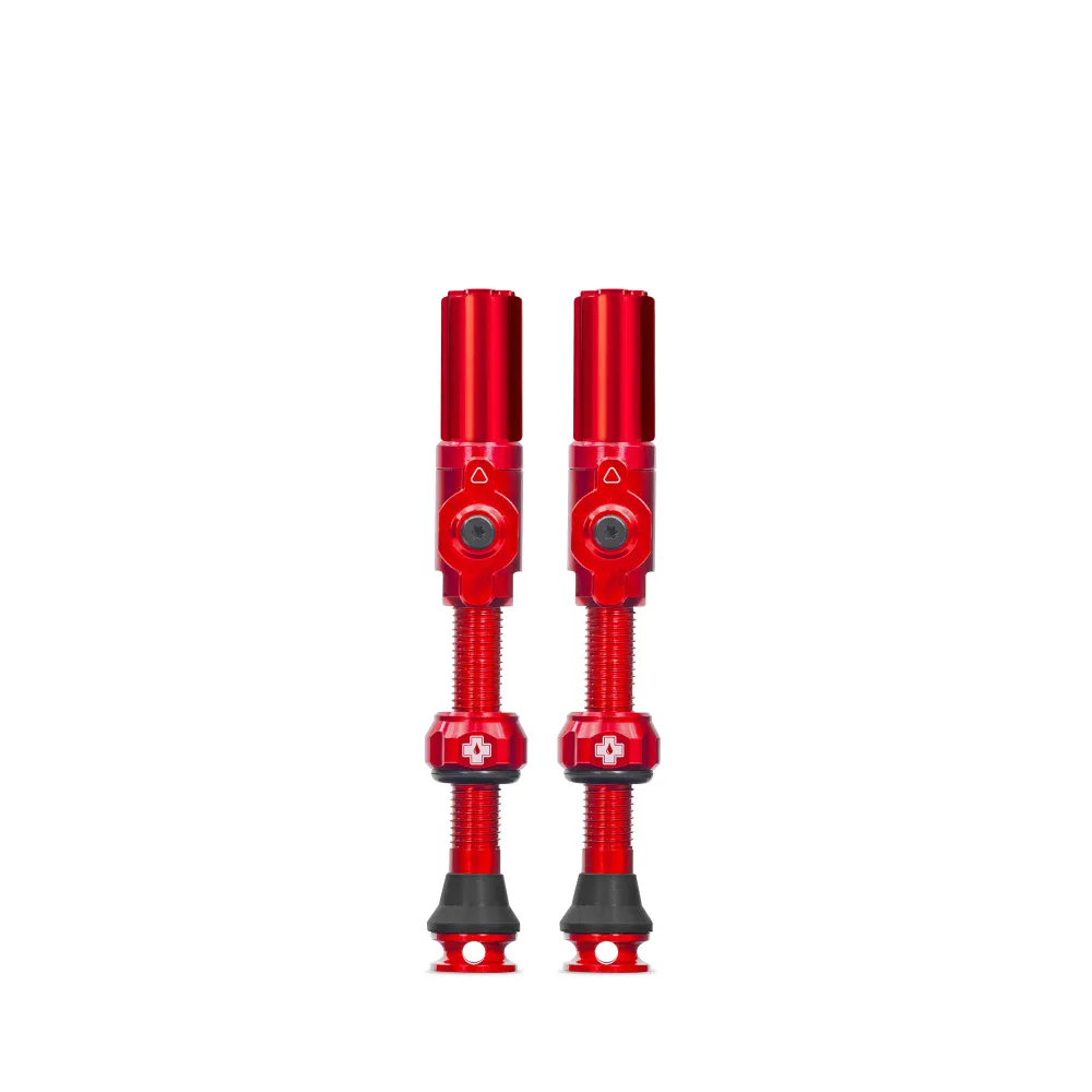 Slanglösa ventiler MUC-OFF Big Bore Hybrid (Schrader) Large Red