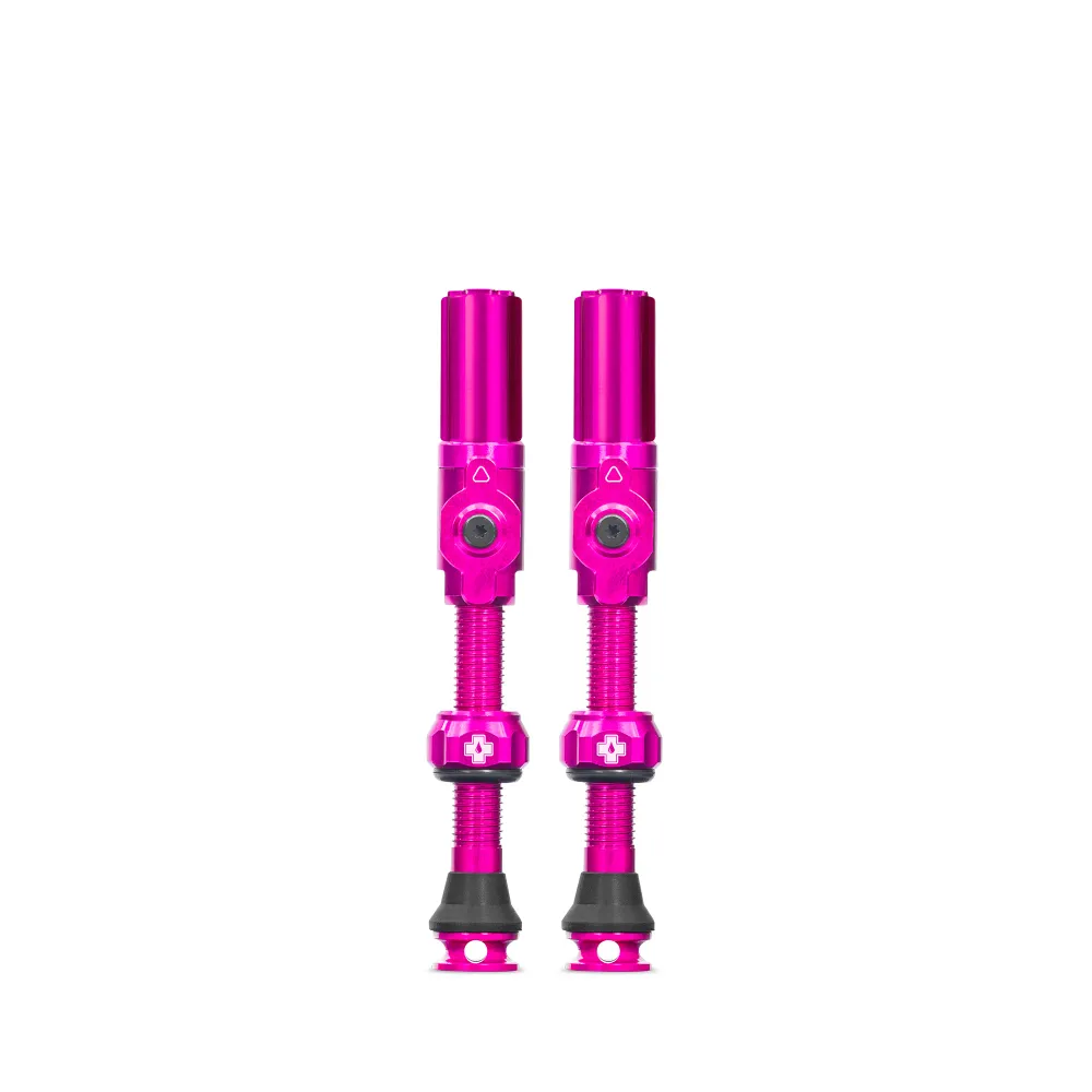 Slanglösa ventiler MUC-OFF Big Bore Hybrid (Schrader) Large Pink