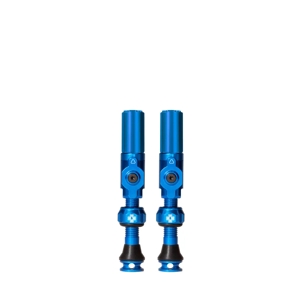 Slanglösa ventiler MUC-OFF Big Bore Hybrid (Schrader) Medium Blue
