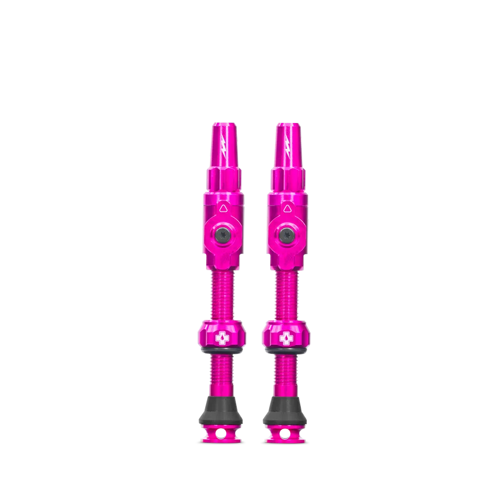 Slanglösa ventiler MUC-OFF Big Bore Lite (Presta) Large Pink