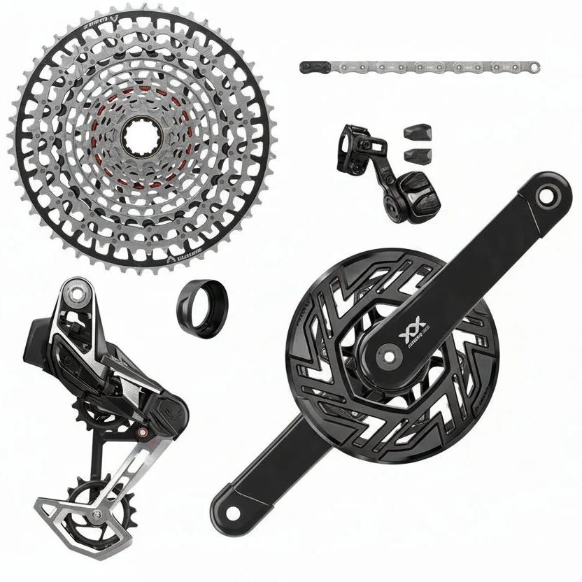 SRAM XX EAGLE E-MTB BROS ISIS AXS T-TYPE 36 tänder CLIP-ON 10/52 Paket