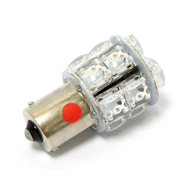 Super Flux LED MC-Lampa 1156 Röd