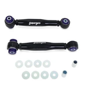 SuperPro 06-25 Volkswagen Golf GTI Lower Rear HD Adjustable Toe Arm Set
